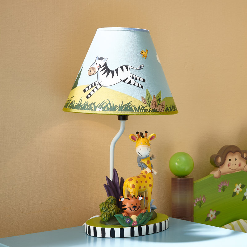 Teamson Kids Sunny Safari Kids Table Lamp