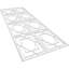 Panneau de lambris H 32 1/4 po x l 94 1/2 po x P 3/8 po