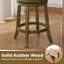 Tabourets de bar pivotants August Grove® gris-508174286-508174284