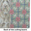 Planche à découper en verre Spinone Italiano Christmas PoinsettIas