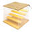 5 Tier Acrylic Wood Display Case With Light