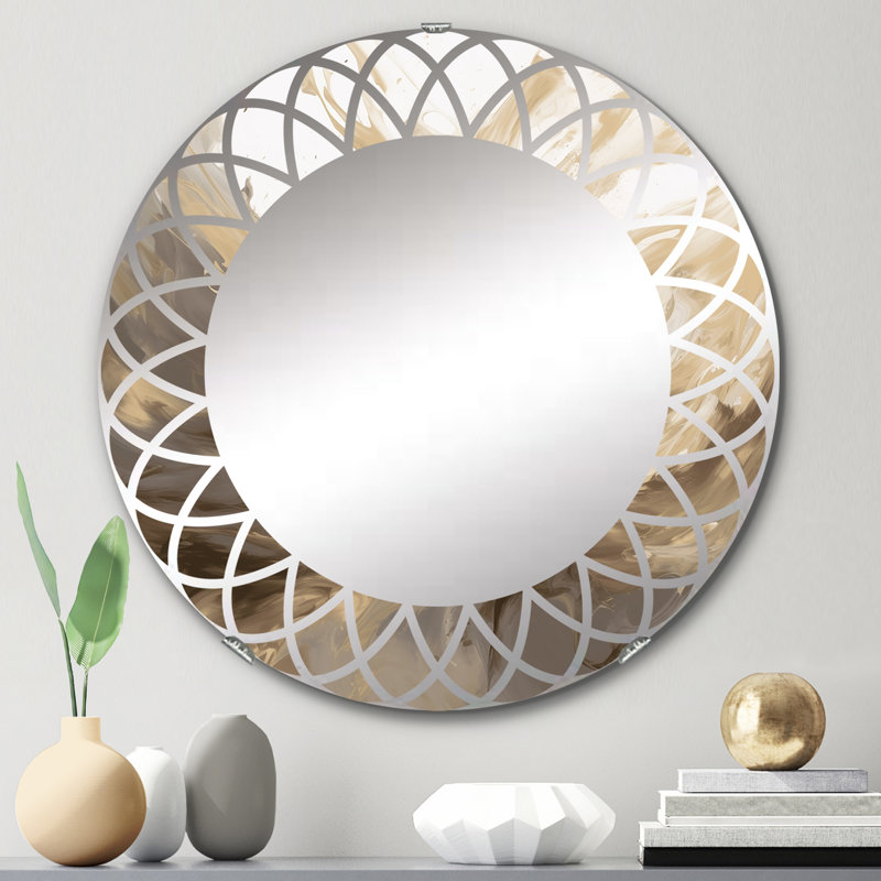 Miroir mural Borodino, 24 po x 24 po