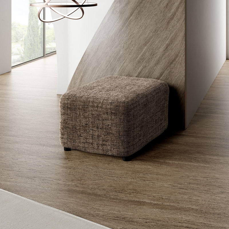 Housse extensible pour repose-pieds - Durable & Stylish - Collection Printed, Brun Vittoria