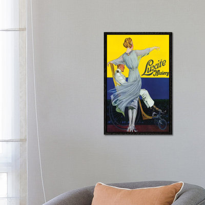 1910s Luxite Hosiery Magazine Advert by The Advertising Archives - Gallery-Wrapped Canvas Giclée on Canvas