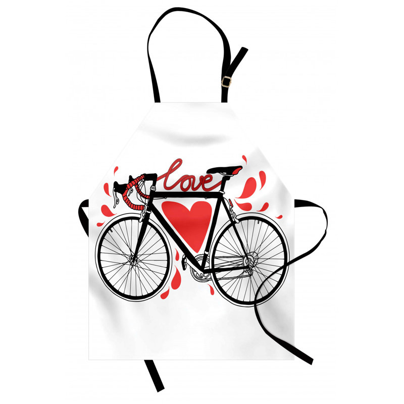 Valentine's Day Bib Apron