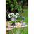 11.5X7x7 Inches Sand And Cement Shell Planter For Rustic Home Decor With Herbs Trailing Plants
