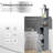 Tayjon Free-Standing Bathroom Cabinet, Slim Bathroom Cabinet, Storage Cabient-1829956558