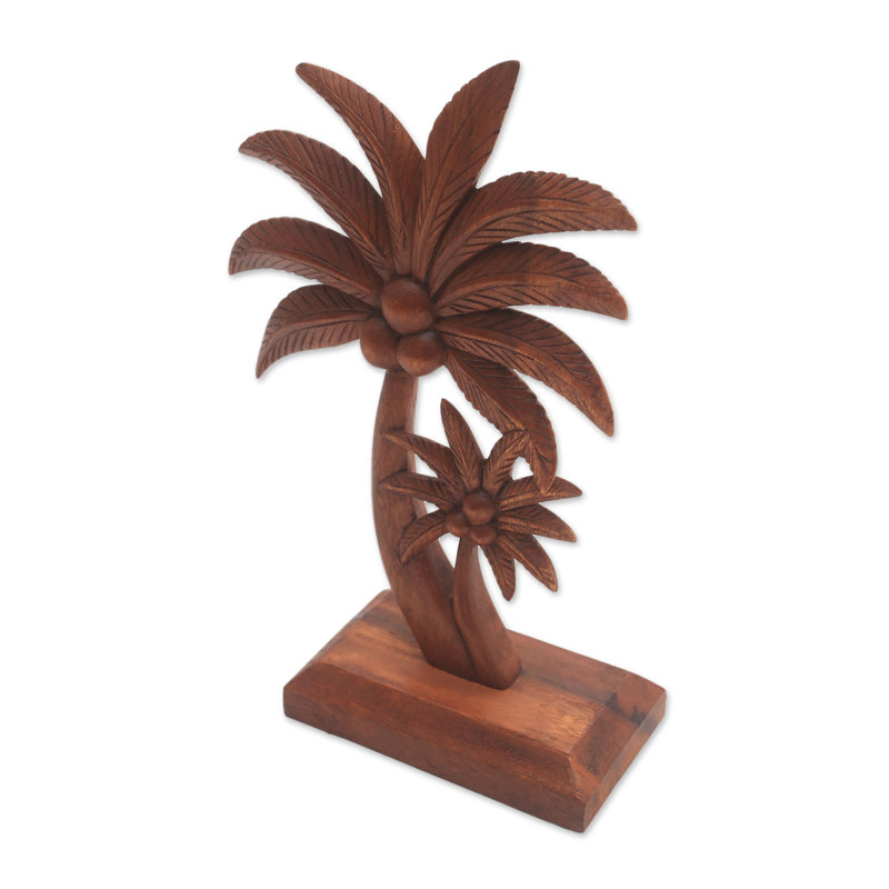 Statuette cocotiers