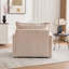 Fauteuil demi-tonneau pivotant de style Mid-Century moderne-1002184372