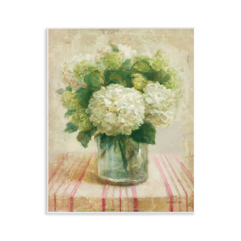  «Cottage hortensias en blanc» par Danhui Nai