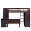 Lit mezzanine en bois massif - Profitez d'une expérience de sommeil de qualité avec lit simple avec garde-robe et espace supplémentaire. Maximisez la fonctionnalité de votre chambre à coucher. Construire-112982534-112982531