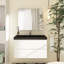 Meuble-lavabo flottant blanc 36 po Angela Angela-97827210