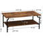 Table basse Rustic Hickory-891839597