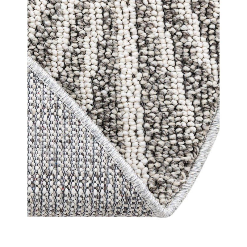 Jojean Geometric Indoor Rug, Round 7'10"