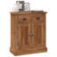 Solid Wood Rectangle Accent Cabinet