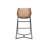 Jobin Upholstered Counter Stool with Metal Frame-439600020-439600023