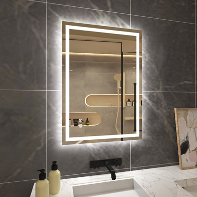 Rectangle Wall Makeup / Shaving Mirror