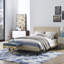 Lit plateforme Ruthie avec pieds carrés fuselés par Modway-38410832-38410834