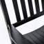 Chaise berçante d'extérieur, chaise berçante de patio en bois avec accoudoirs lisses-376307462