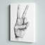 «Hand Signs II», peinture sur toile-950861728