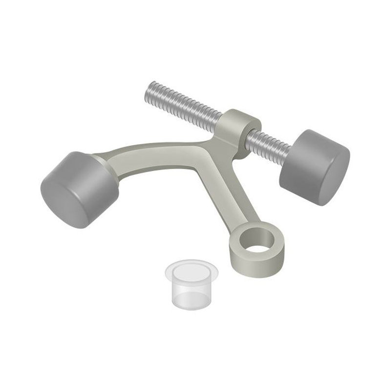Door Stop, Brushed Nickel