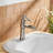 Waterfall Single Hole Single-Handle Low-Arc Bathroom Faucet-108027315