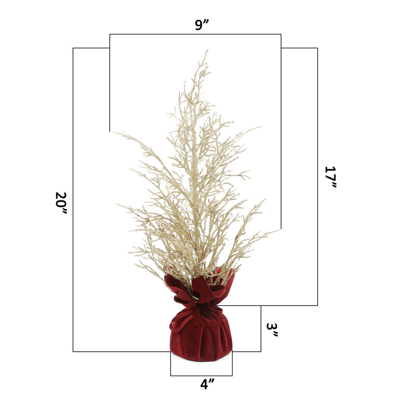 Arbre de Noël 20 po H