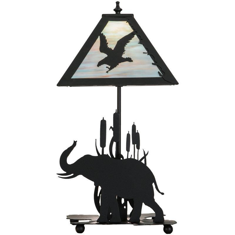Rustic Lodge Table Lamp