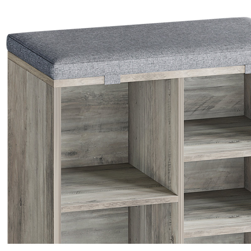 5 Pair Shoe Storage Bench
