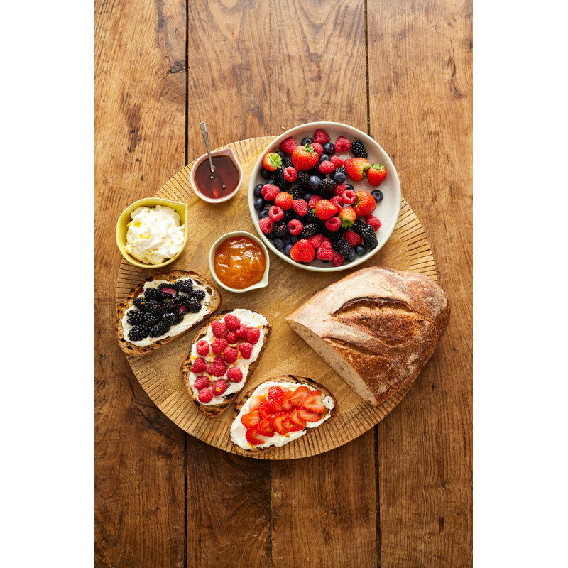 Jamie Oliver Big Love All-Rounder Board,  Mango Wood, 48cm