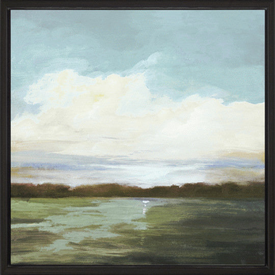 Retreat III Framed Print Canvas