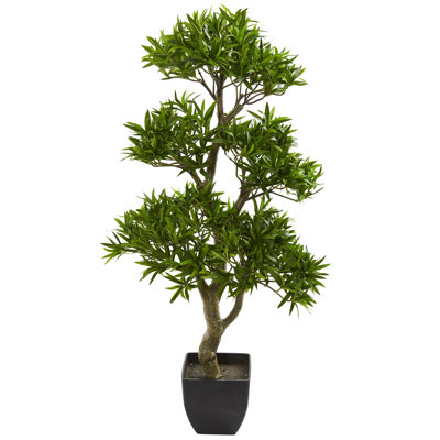 37'' Faux Foliage Tree in Planter