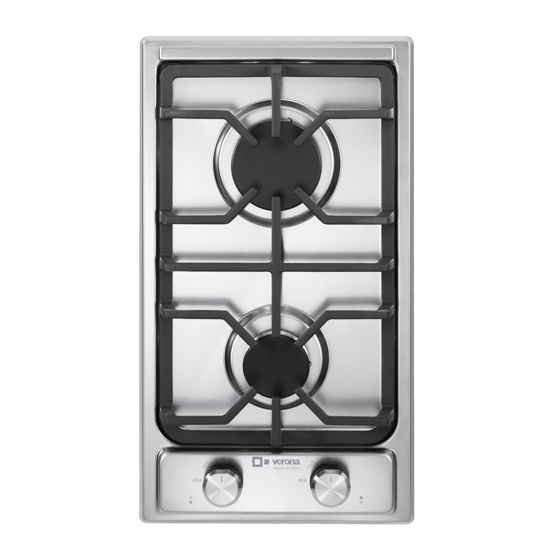 12" Gas Cooktop with 2 Burners