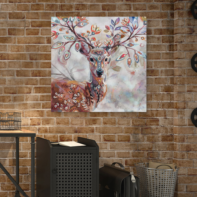 " Boho Deer " by Studio Arts