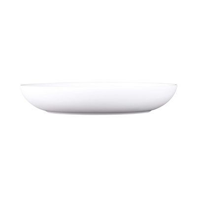 Assiette plate en mélamine 10 po profonde ovale 32 oz. Tenaya