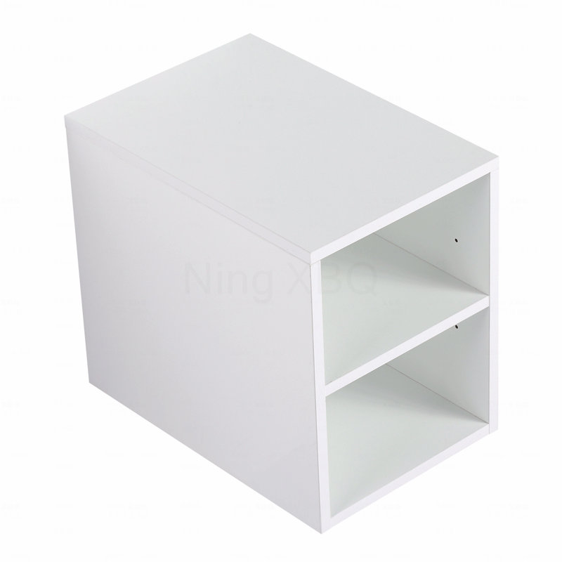 12 Inch Small Wall Mounted Storage Shelves, Suitable For Small Bathroom, Glossy White