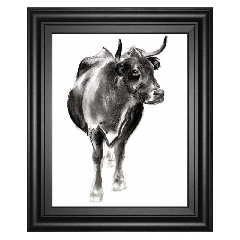 Art mural rustique, 22 po x 26 po, cadre noir