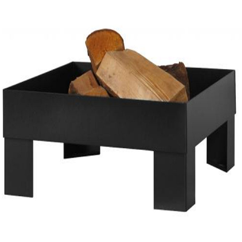 Eisenach Steel Wood Burning Smokeless Fire Pit, 22" H x 60" W x 60" D