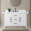 Meuble-lavabo simple 48 po avec plateau en marbre-122239079-122239078