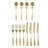 Eliana 12 Piece Flatware Set, Service for 4