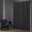 Rideaux obscurcissants en lin synthétique pour chambre et salon Bellino (1 panneau)-1007233943-1007233947