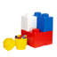 Ensemble de 4 briques de rangement LEGO