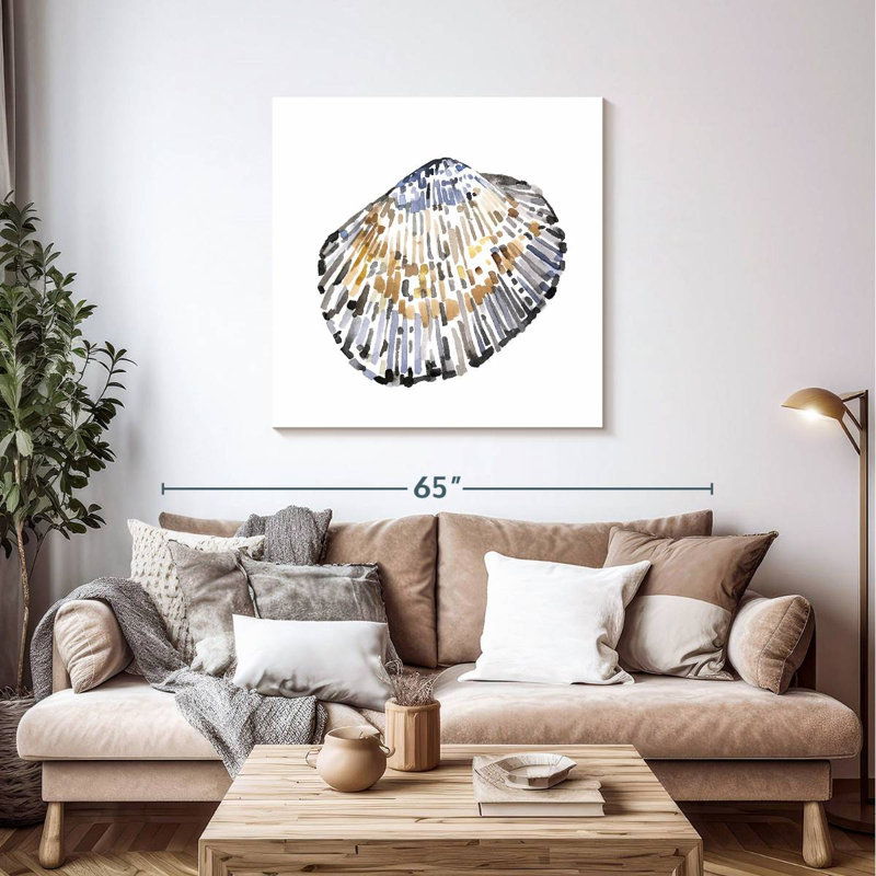 Aletra Simple Shells IV, 39" H x 39" W