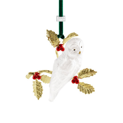 Snow Owl Ornament