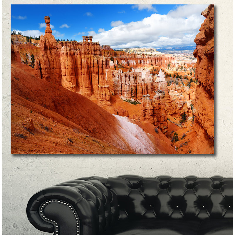 «Sandstone Hoodoos in Bryce Canyon», reproduction de photo sur toile tendue, H 20 po x l 20 po x P 1 po