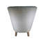 Fauteuil l 32 po capitonné en lin-831465435