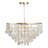 7 - Light Dimmable Capiz Shell Chandelier