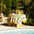 Lemon Tree Tablecloth - Blue/Yellow-6601256
