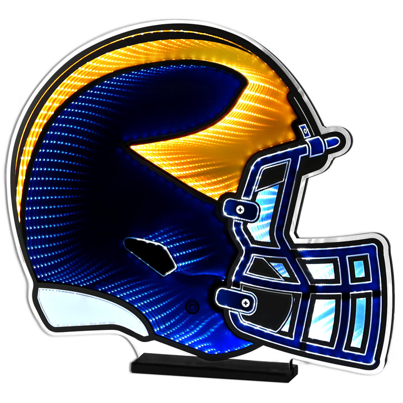 Casque lumineux Infinity 24 pouces NCAA-CLC Michigan Wolverines, NCAA Michigan Wolverines