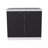 72-Inch Wide Adjustable Workstation Desk, Black with Storage Compartments for Home Office
